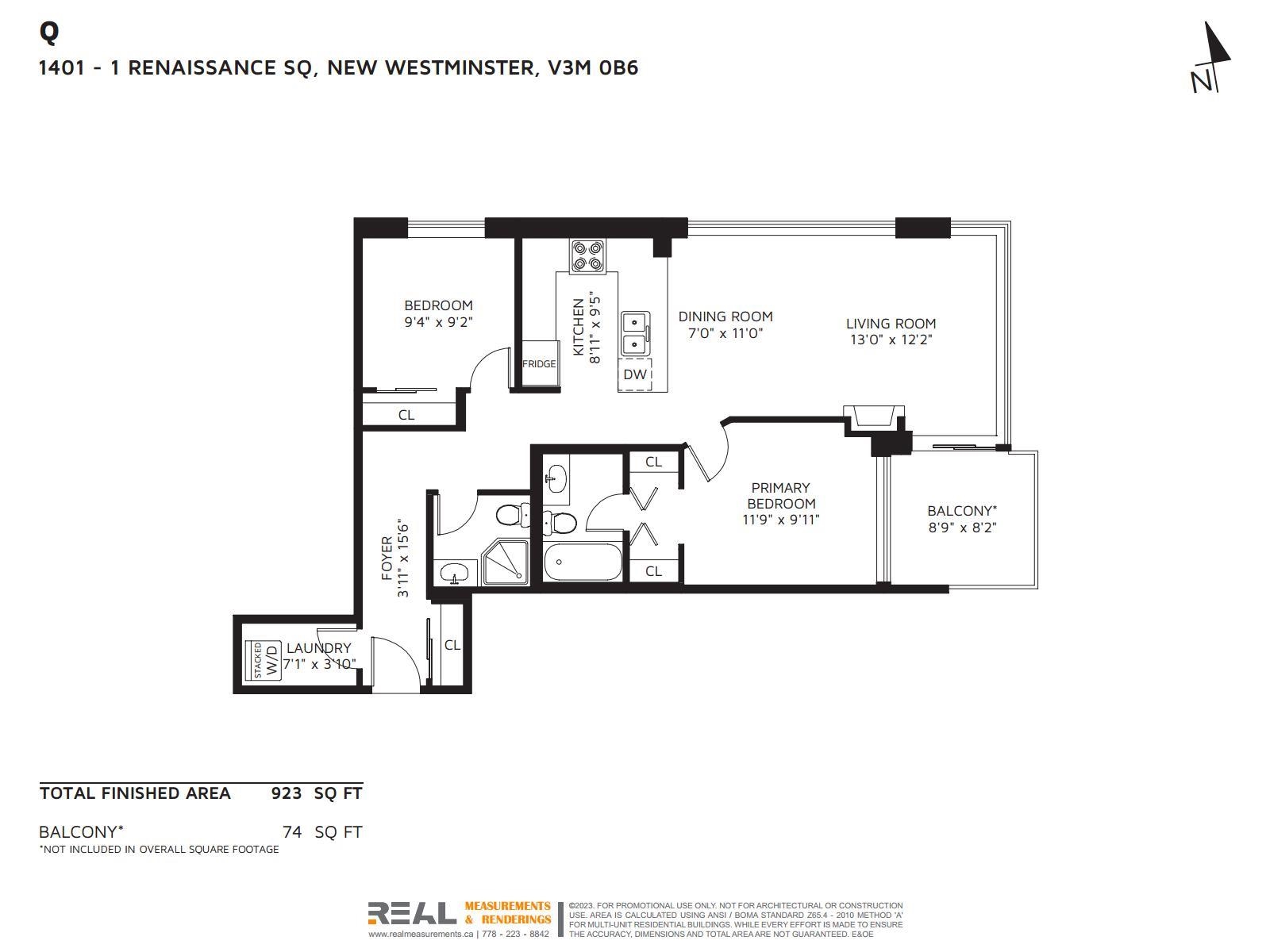1401 1 RENAISSANCE SQUARE, NEW WESTMINSTER 29